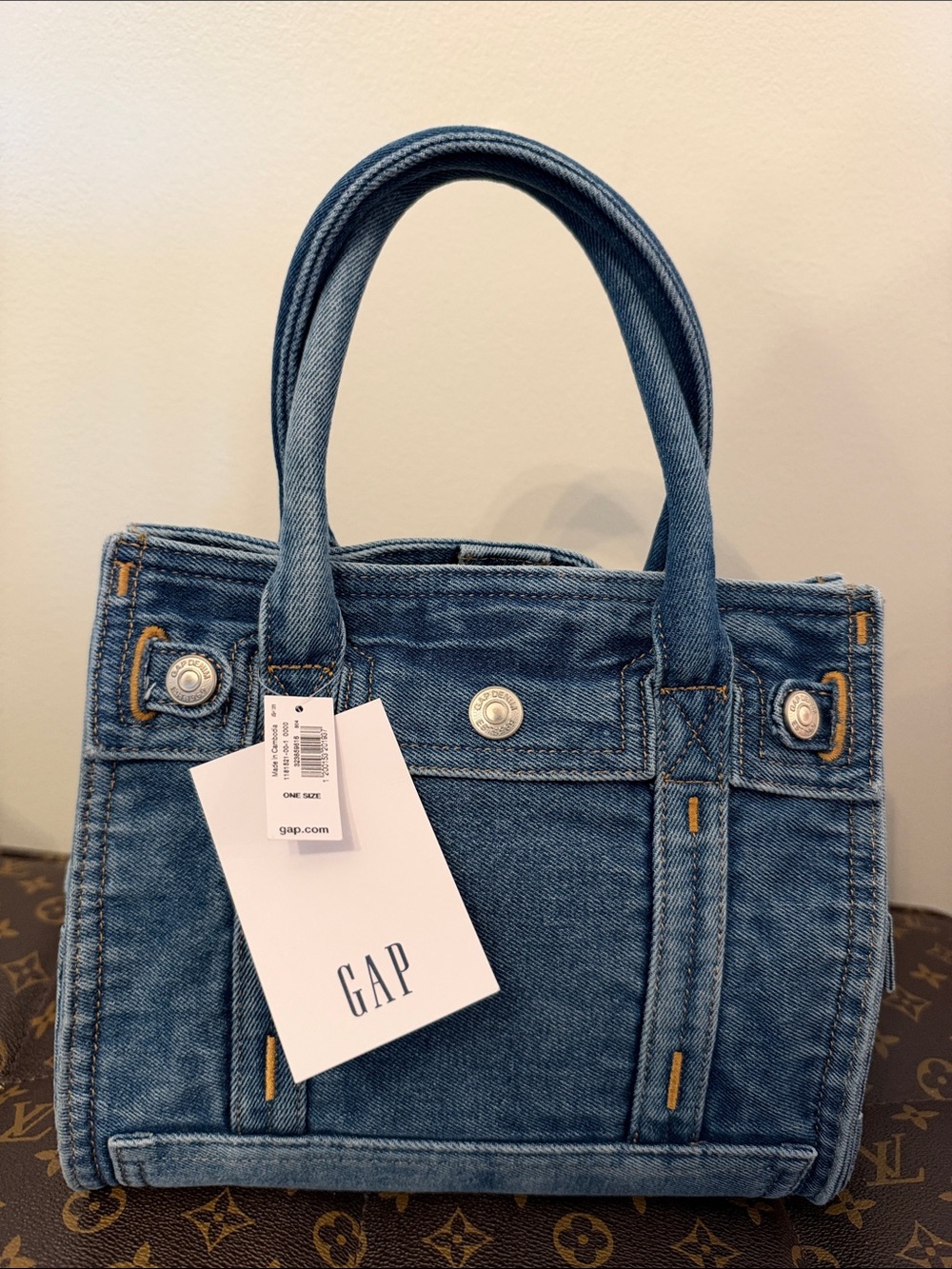 GAP Denim Small Denim Five Pocket Tote